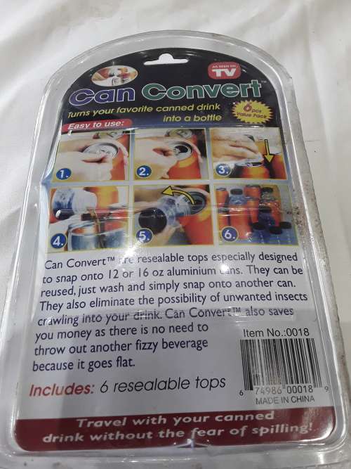 CAN CONVERT(6 PACK VALUE)