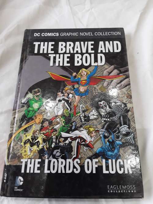 DC HARDCOVER COMIC THE BRAVE AND THE BOLD(THE LORD'S OF LUCK)
