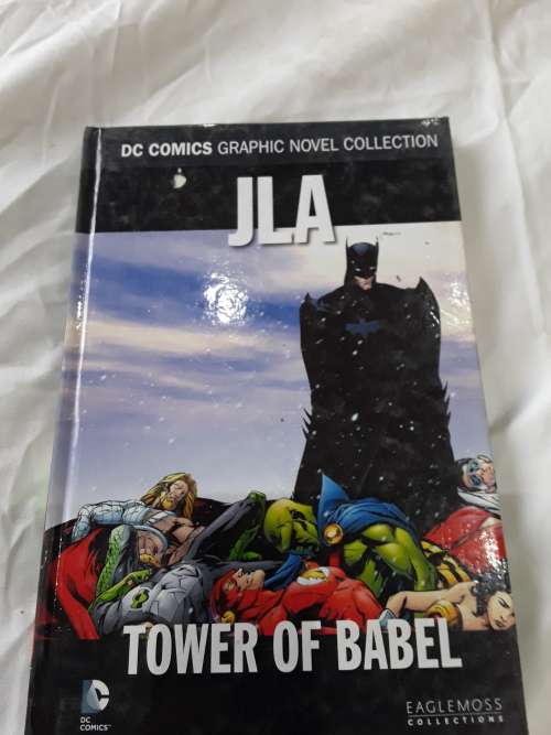 DC HARDCOVER COMIC JLA(TOWER OF BABEL)