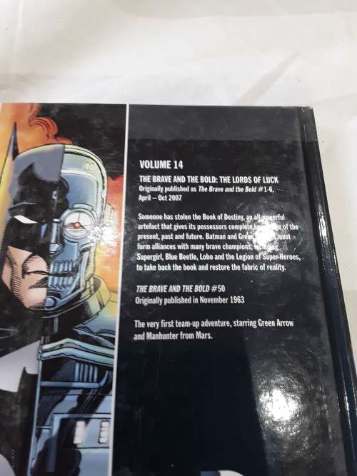 DC HARDCOVER COMIC THE BRAVE AND THE BOLD (THE LORD'S OF LUCK)