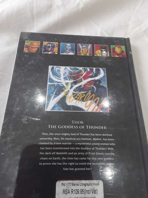 MARVEL HARDCOVER COMIC THOR( THE GODESS OF THUNDER)