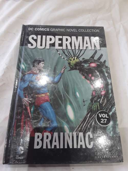 DC HARDCOVER COMIC SUPERMAN BRAINIAC