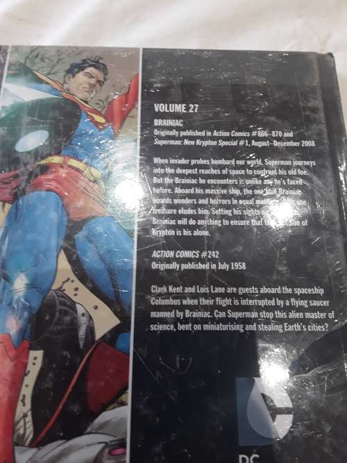 DC HARDCOVER COMIC SUPERMAN BRAINIAC