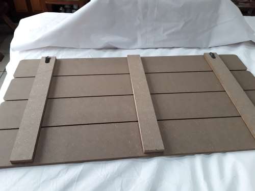 VINTAGE LOOK WOODEN NUMBER PLATE SIGN(CAN BE USED AS TABLETOP)80×40cm