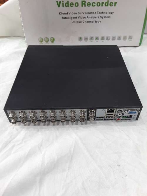 16 CHANNELS DVR INCL.POWER SUPPLY,REMOTE AND MOUSE
