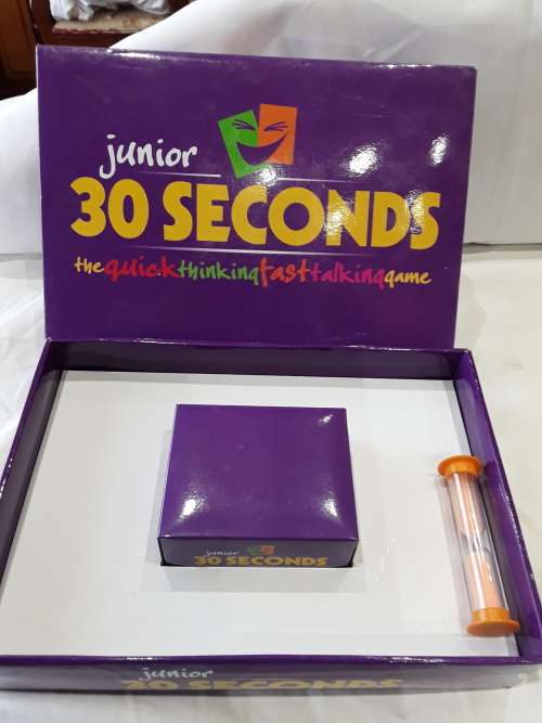 JUNIOR 30 SECONDS THE QUICK THINKING FAST TALKING GAME
