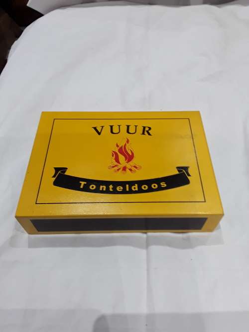 WOODEN MATCHBOX STORAGE CASE(23 X 16CM)