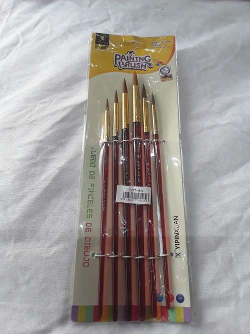 PAINT BRUSH SET(6 SIZES)