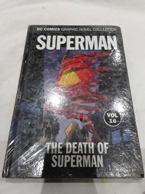 DC HARDCOVER COMIC (THE DEATH OF SUPERMAN)