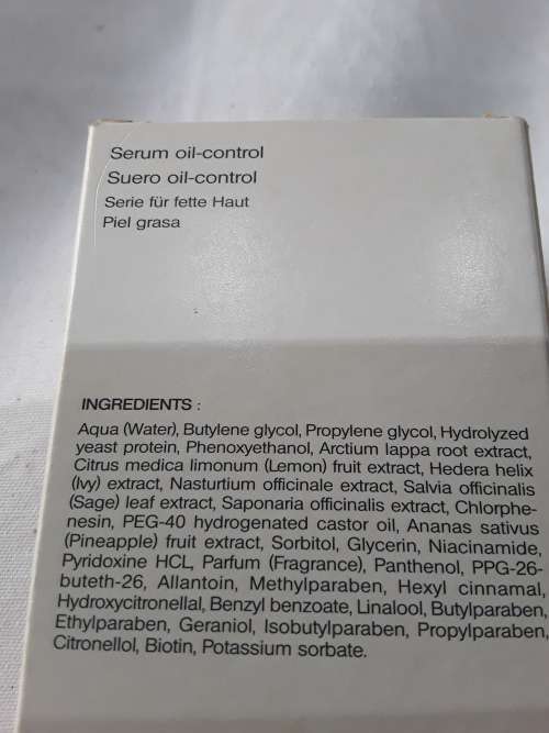 SOTHYS PARIS OIL CONTROL SERUM(10 X 2ML BOTTLES)FOR OILY SKIN