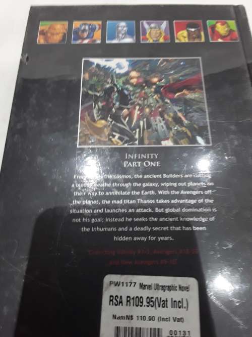 MARVEL HARDCOVER COMIC INFINITY PART 1