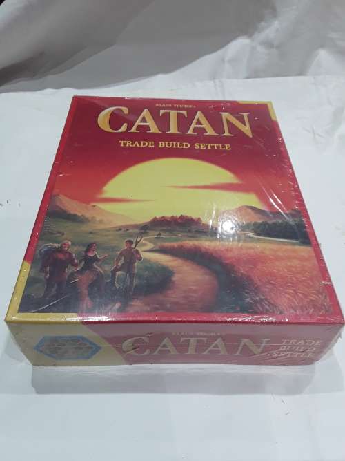 KLAUS TEUBERS (CATAN)TRADE BUILD SETTLE BOARD GAME