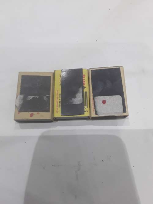 SET OF 3 VINTAGE COCA- COLA  MAGNETIC MATCHBOXES INCL.MATCHES