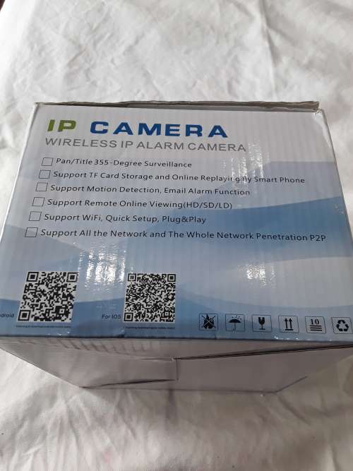 WIRELESS IP ALARM CAMERA