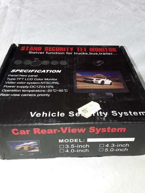 STAND SECURITY TFT MONITOR (SWIVEL FUNCTION FOR TRUCKS,TRAILOR,ETC)