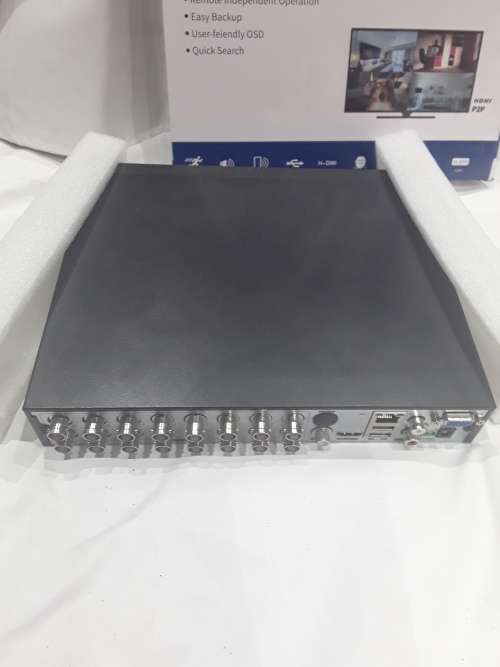 16 CHANNELS AHD,1080P-5MP DVR,INCL.POWER SUPPLY, REMOTE AND MOUSE