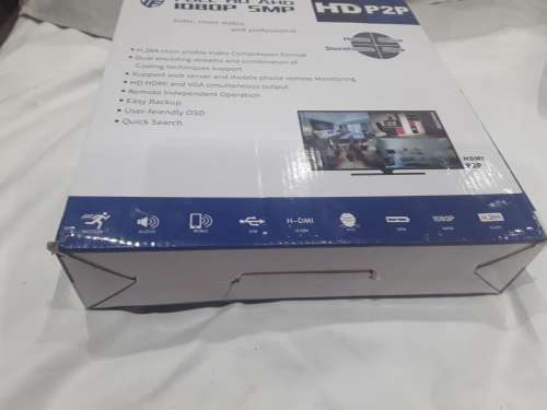 16 CHANNELS AHD,1080P-5MP DVR,INCL.POWER SUPPLY, REMOTE AND MOUSE