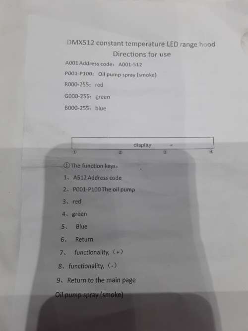 DF-FIY LIGHT UP REMOTE CONTROLLED FOG MACHINE