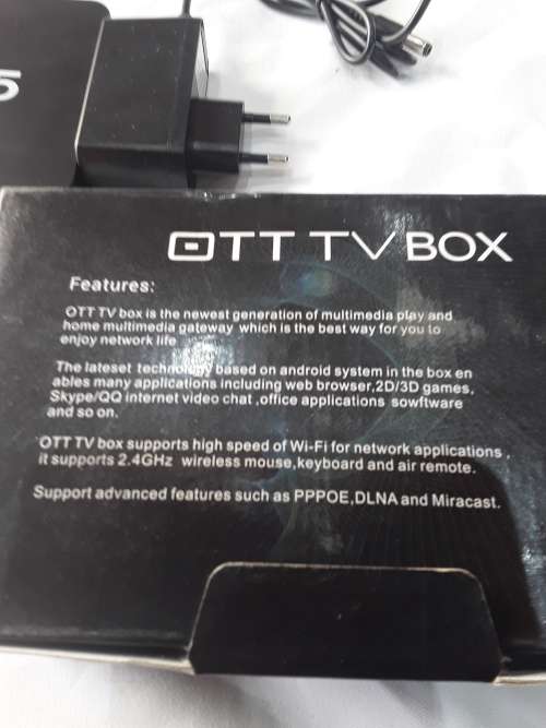4K REMOTE CONTROLLED SMART TV BOX