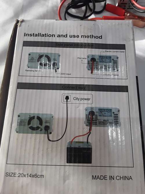 12 V,10 AMPS BATTERY CHARGER
