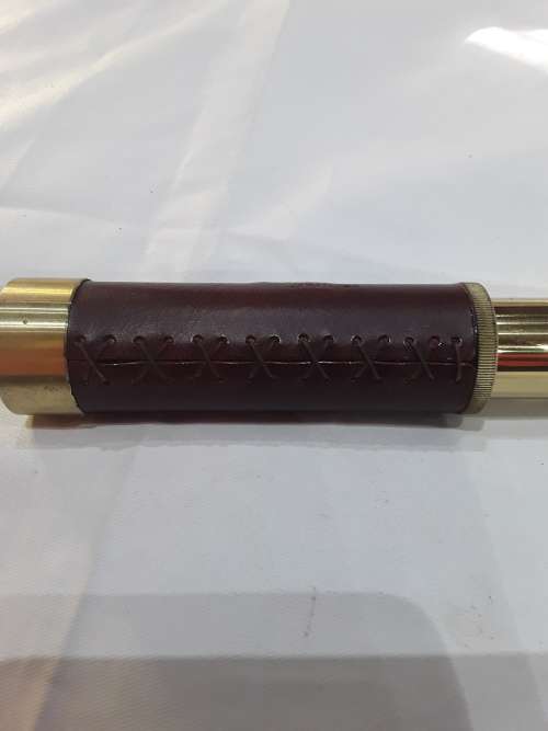 25 x 30mm LONG BRASS NAUTICAL MONOSCOPE TELESCOPE (COPITAR JAPAN)
