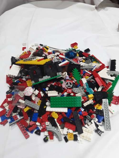 JOB LOT OF LEGO BUILDING BLOCKS(1,5KG)