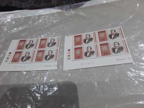 2 X BLOCK OF 4's RHODESIA STAMPS(MINT )