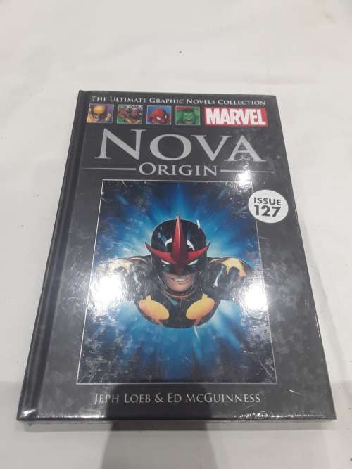 MARVEL HARDCOVER COMIC (NOVA)ORIGIN