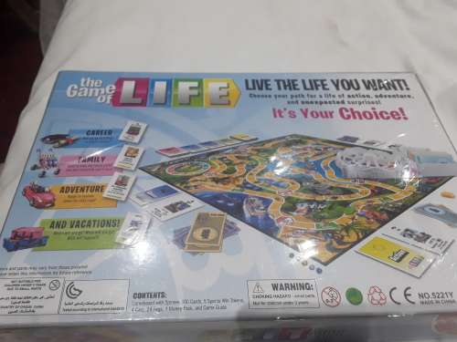 THE GAME OF LIFE(SPIN TO WIN)BOARD GAME