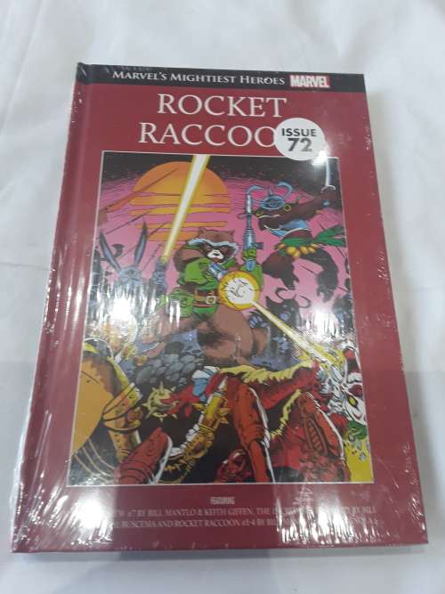MARVEL SUPEHEROES HARDCOVER COMIC (ROCKET RACOON)