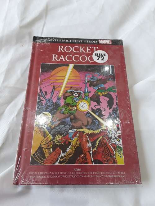 MARVEL HARDCOVER COMIC (ROCKET RACOON)