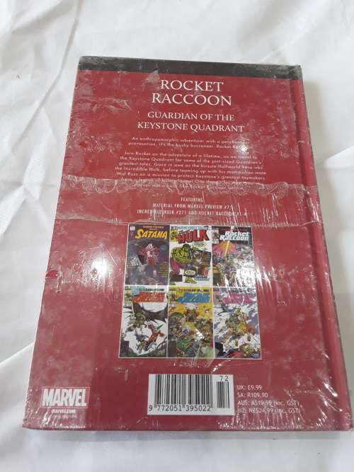 MARVEL HARDCOVER COMIC (ROCKET RACOON)