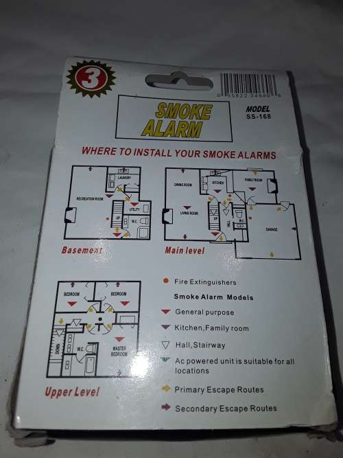 GENERAL PURPOSE SMOKE ALARM (IDEAL FOR ALL AREAS)