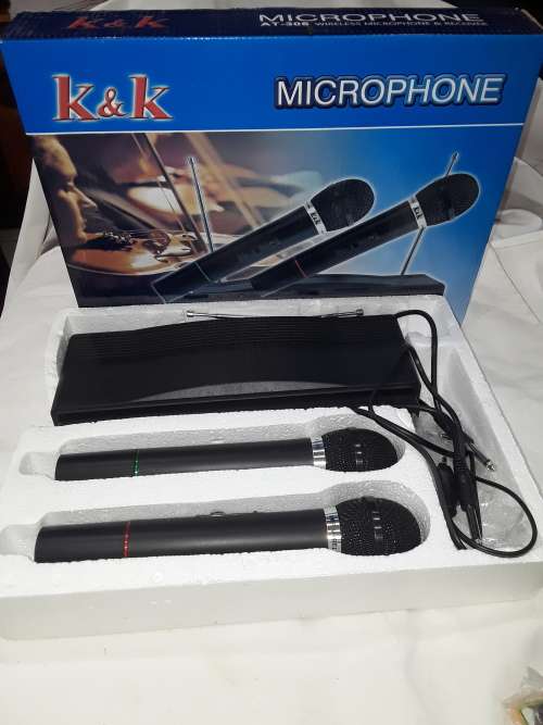 WIRELESS MICROPHONE & RECEIVER (AT-306)