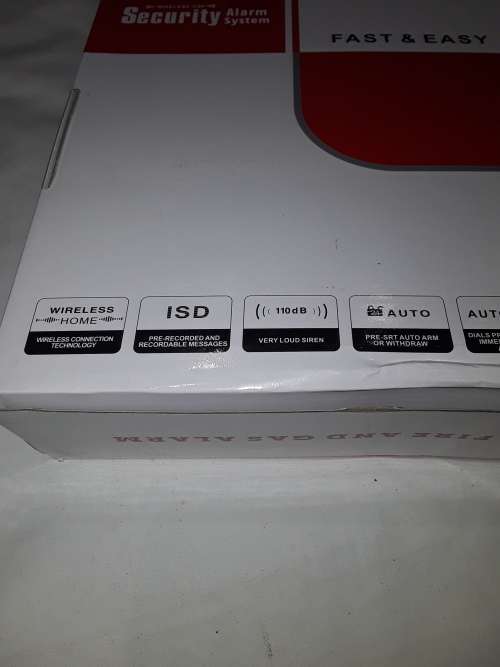 VOICE GSM ALARM SYSTEM(SOS,BURGLAR,FIRE AND GAS ALARM)