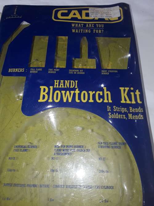 HANDI BLOW TORCH KIT(CADAC)UNUSED
