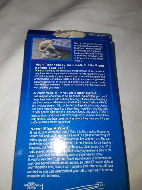 CYBERSONIC HEARING AIDS