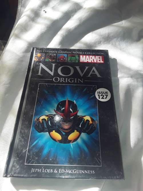 MARVEL HARDCOVER COMIC (NOVA)ORIGIN