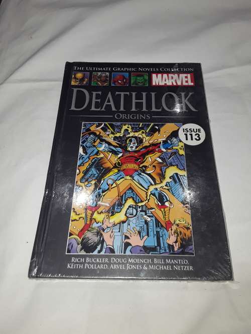 MARVEL HARDCOVER COMIC (DEATHLOCK)ORIGINS