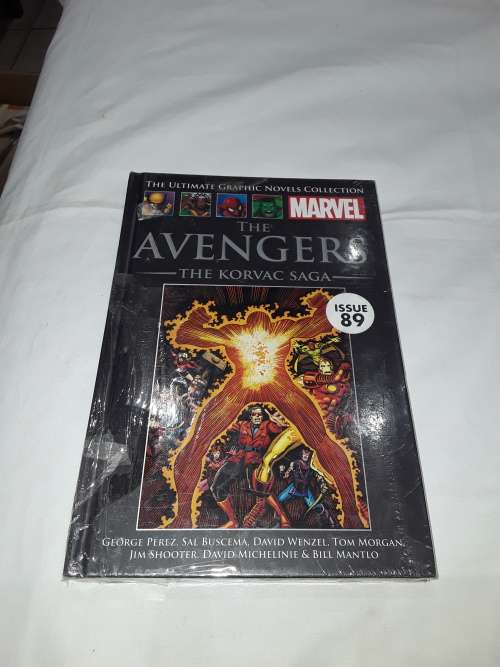 MARVEL HARDCOVER COMIC ( THE AVENGERS)THE KORVAC SAGA