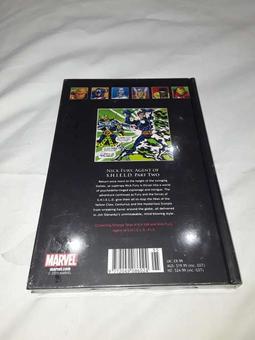 MARVEL HARDCOVER COMIC (NICK FURY)AGENT OF SHIELD