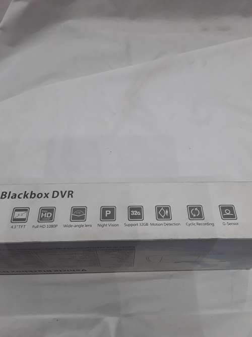 VEHICLE BLACKBOX DVR SYSTEM(COMPLETE)FULL HD 1080P
