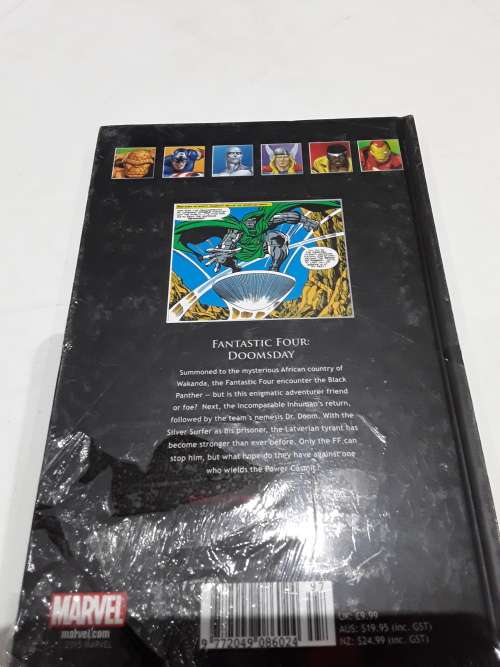MARVEL HARDCOVER COMIC (FANTASTIC FOUR)DOOMSDAY