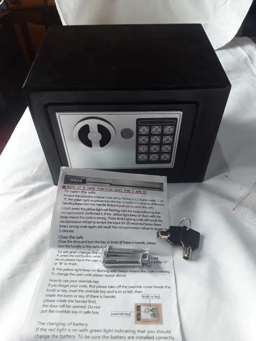 DIGITAL NUMBER LOCK METAL SAFE