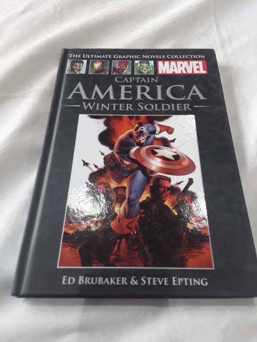 MARVEL HARDCOVER COMIC (CAPTAIN AMERICA)WINTER SOLDIER