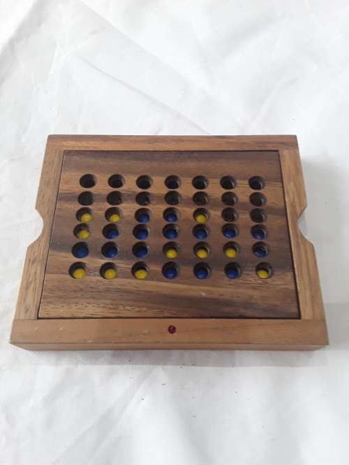 SOLID WOOD BEADED GAME