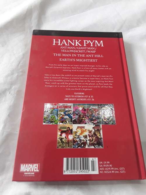 MARVEL HARDCOVER COMIC (HANK PYM)