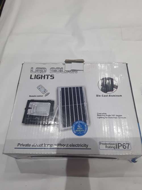 REMOTE CONTROLLED LED SOLAR LIGHT(15 W)