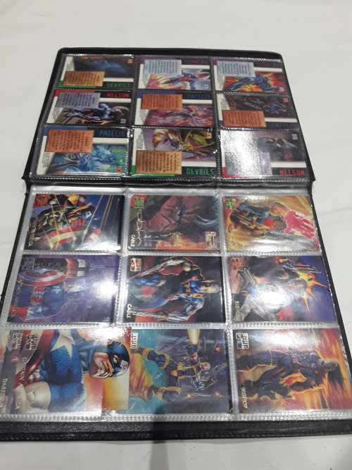 COMPLETE CARD ALBUM OF MARVEL MASTERPIECE COLLECTION