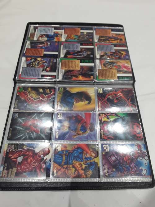 COMPLETE CARD ALBUM OF MARVEL MASTERPIECE COLLECTION